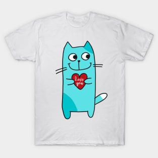 Cat's love T-Shirt